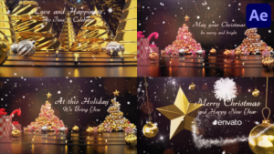 Videohive Christmas Card Logo for After Effects Logo Stings template preview