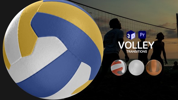 Videohive Volleyball Transitions for After Effects Elements template preview