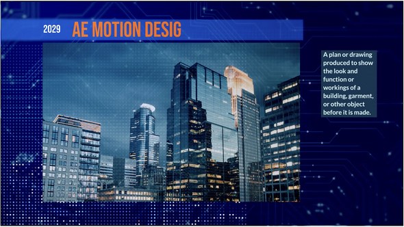Videohive Tech Slideshow 48877479 Video Displays template preview