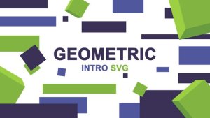 Videohive Geometric Logo Intro SVG Openers template preview