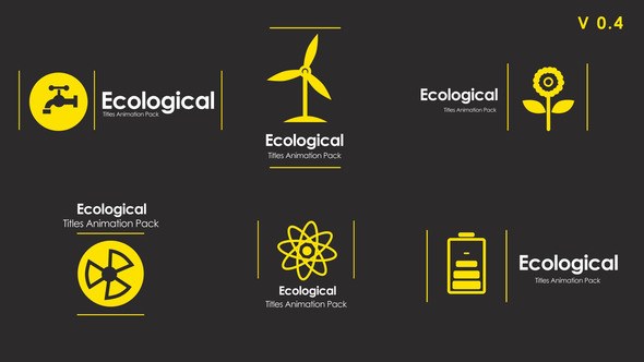 Videohive Ecological Titles V 0.4 Titles template preview