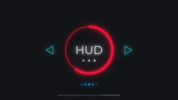 Videohive Titles - HUD Titles template preview