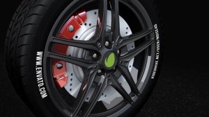 Videohive Car Wheel - Automotive Logo Logo Stings template preview