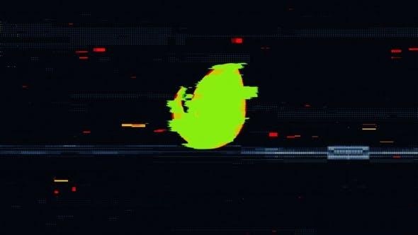 Videohive Simple Glitch Logo 45189522 Logo Stings template preview