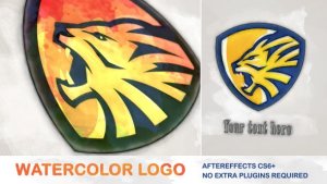Videohive Watercolor Logo 26187089 Logo Stings template preview
