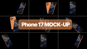Videohive Phone 17 Mockup Promo Video Displays template preview