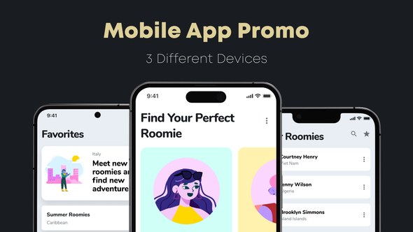 Videohive Mobile App Promo 44349260 Product Promo template preview