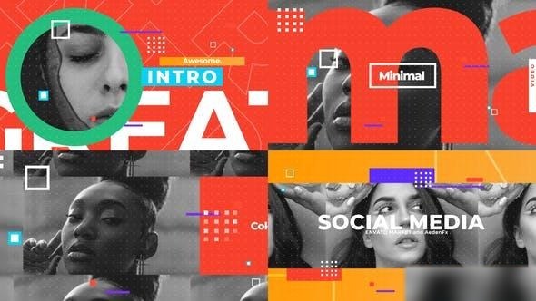 Videohive Social Media Opener 30809819 Openers template preview