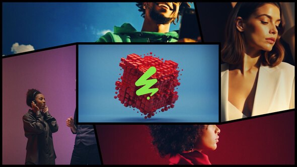 Videohive Creative SplitScreen Opener Openers template preview