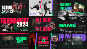 Videohive Sport Typography Titles template preview