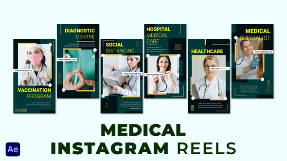 Videohive Medical Instagram Reels | After Effect Product Promo template preview