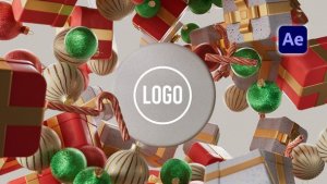 Videohive Festive Spark Logo Logo Stings template preview