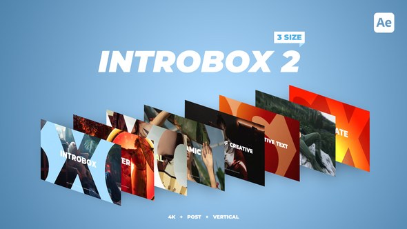 Videohive IntroBox 2 - Minimal Fast Intro Openers template preview