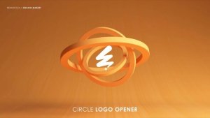 Videohive 3d Circle Logo 54059836 Logo Stings template preview