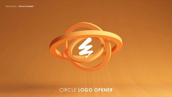 Videohive 3d Circle Logo 54059836 Logo Stings template preview