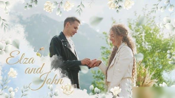 Videohive Wedding Day Slideshow Openers template preview