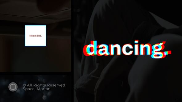 Videohive Glitch Text Animation_AE Titles template preview