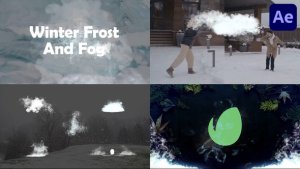 Videohive Winter Frost And Fog Pack for After Effects Elements template preview