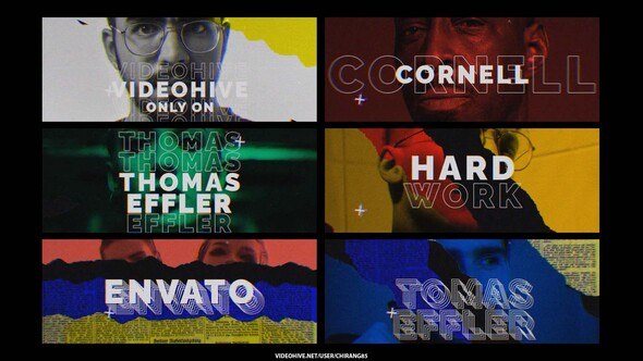 Videohive Glitch Cover Product Promo template preview