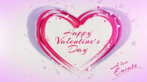 Videohive Valentine's Day Greeting Openers template preview