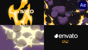 Videohive Cartoon Explosion Logo Opener for After Effects 50725950 Logo Stings template preview