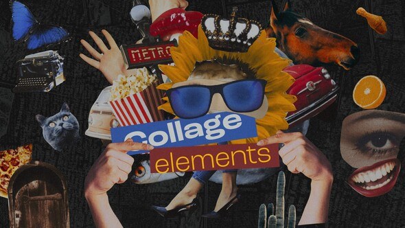 Videohive Creative Collage Pack with Intro and 4 Stories Openers template preview