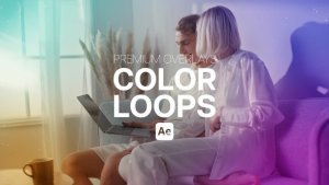 Videohive Premium Overlays Color Loops Elements template preview