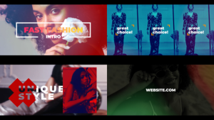 Videohive Fast Fashion Intro for After Effects Openers template preview