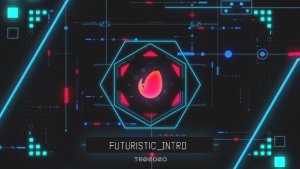 Videohive Futuristic intro Logo Stings template preview