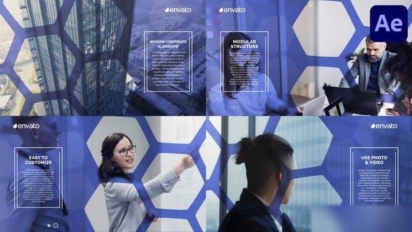 Videohive Corporate & Modern Slideshow for After Effects Openers template preview