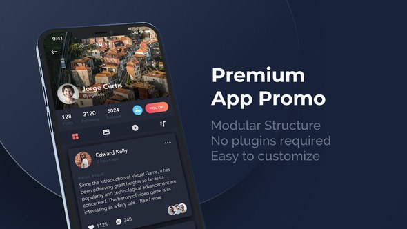 Videohive Premium App Promo Phone 12 Pro Product Promo template preview