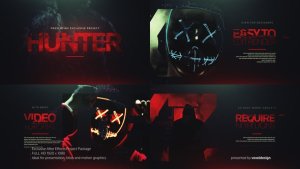 Videohive The Hunter Opener Openers template preview