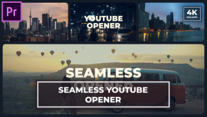 Seamless Opener MOGRT for Premier Pro Premiere Pro template preview