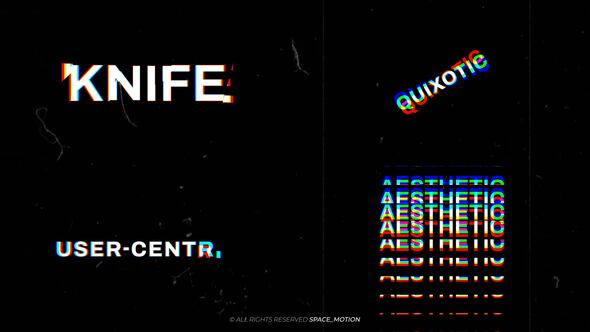 Videohive RGB Text Animation_ AE Titles template preview