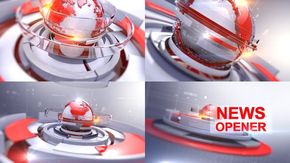 Videohive Broadcast News Intro Broadcast-packages template preview
