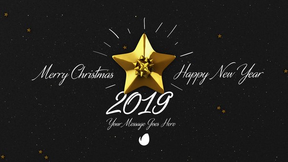 Christmas Cards | Pack Video Displays template preview