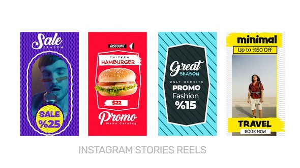 Videohive Instagram Stories Reels 45875765 Product Promo template preview