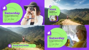 Videohive Vibrant Broadcast Package Broadcast-packages template preview