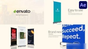 Videohive Roll Up Presentation for After Effects Openers template preview