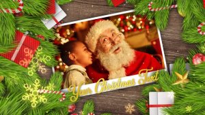 Videohive Christmas Photo Album Video Displays template preview