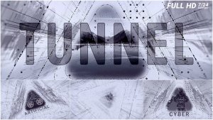 Videohive Tunnel Video Displays template preview