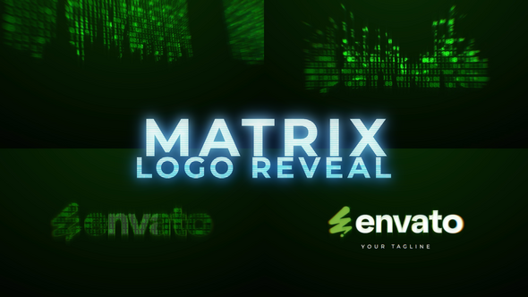 Videohive Matrix Logo Reveal 55888821 Logo Stings template preview