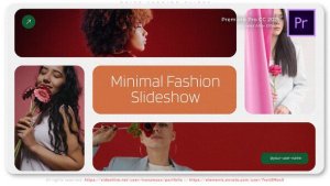 Quick Fashion Slides Premiere Pro template preview