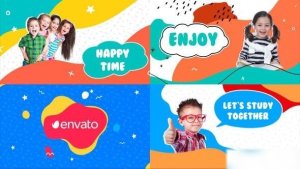 Videohive Kids Slideshow || After Effects Openers template preview
