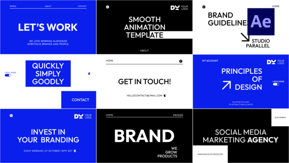 Videohive Corporate Big Titles /Ae Titles template preview