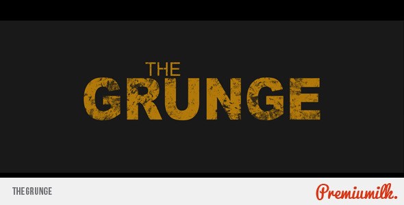 Videohive The Grunge Openers template preview