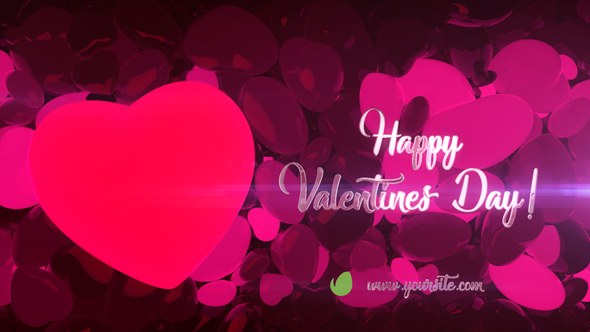 Videohive Happy Valentines 19365207 Logo Stings template preview