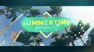 Summertime Movements - Bright Opener Video Displays template preview