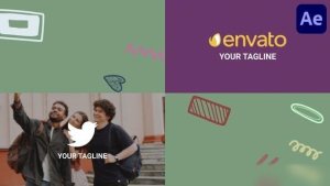 Videohive Wave Logo Reveal And Transition for After Effects Logo Stings template preview