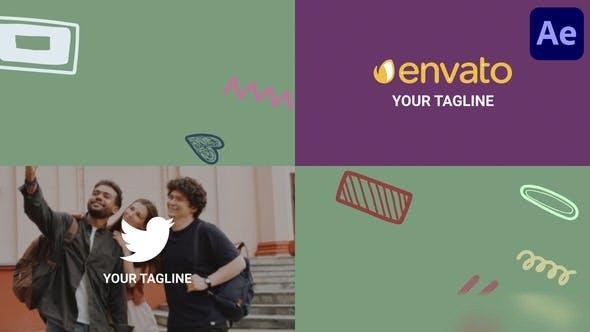 Videohive Wave Logo Reveal And Transition for After Effects Logo Stings template preview